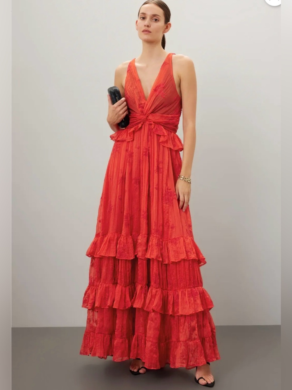 Sabina Musayev Camellia vibrant bohemian Dress size Small. - Picture 3 of 13